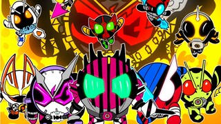 [Komik Patung Pasir Kamen Rider] Q Rider-Emperor Rider Gaiden bertopeng