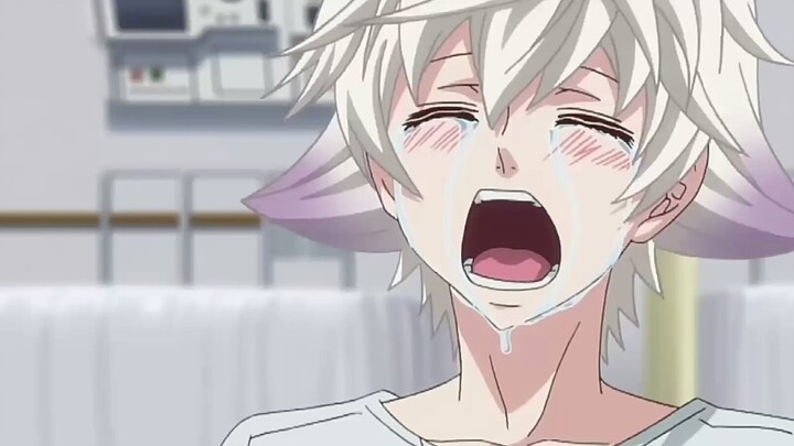 Ah ah ah, aku mati. Dongeng macam apa ini? Bayi kecil yang menangis itu lucu sekali~