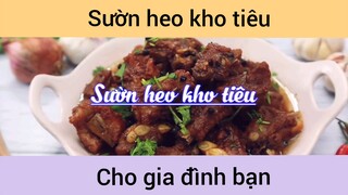 Sườn heo kho tiêu