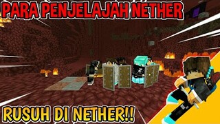 Menjelajah Nether Menjadi Bolang!! Survival Realm 01