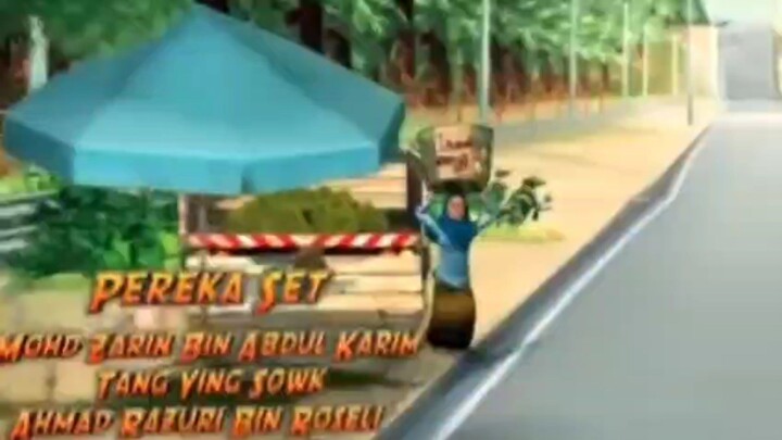 upin ipin jualan durian