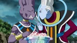 Beerus and Whis who love food [Dragon Ball Z: Frieza's Resurrection]