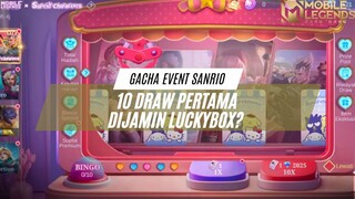 GOKIL! UDAH PUNYA FLORYN SANRIO DIGANTI SKIN LUCKYBOX DI GACHA 10X PERTAMA