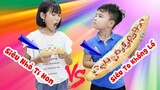 Bánh Mì HOT DOG Siêu To Khổng Lồ Và Em Bé Đua Đòi ♥ Min Min TV Minh Khoa