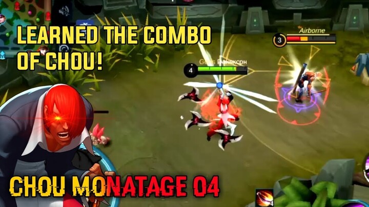 No Scape Combo Chou Montage 🔥Outplays,Immune,TowerDive