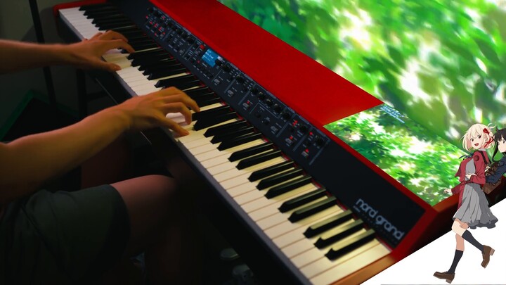"4K ・ Anime Piano" Lycoris ・ Recoil ED - Tháp hoa