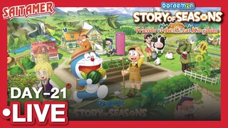 🔴 Live Doraemon Story of Seasons: Friends of the Great King [Day-21]| SAITAMER