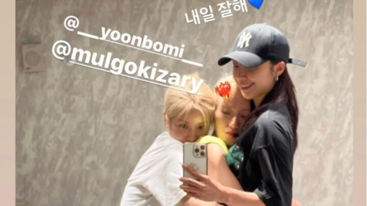 我真的会哭永远爱Apink姐姐line的神仙友谊呜呜