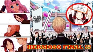 EL FINAL de KAGUYA SAMA 🥰😱 La GRADUACION de KAGUYA y el KAICHO !!! KAGUYA SAMA 281