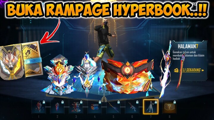 CARA BUKA DULUAN RAMPAGE HYPERBOOK..!! HABIS BERAPA DM RAMPAGE HYPERBOOK..?? EVENT RAMPAGE FF 2022