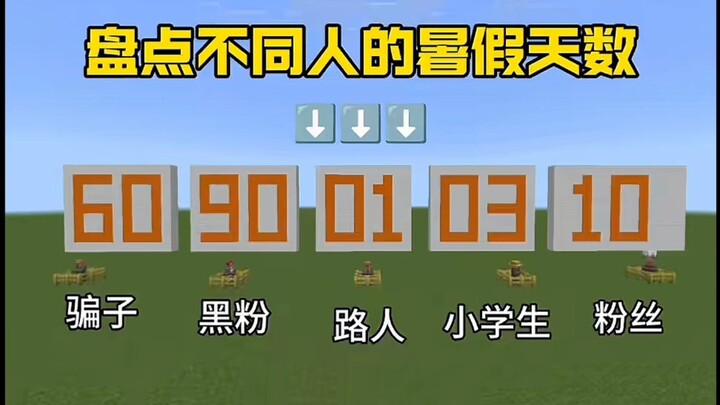 มายคราฟ: สรุปช่วงปิดเทอมฤดูร้อนของแต่ละคน