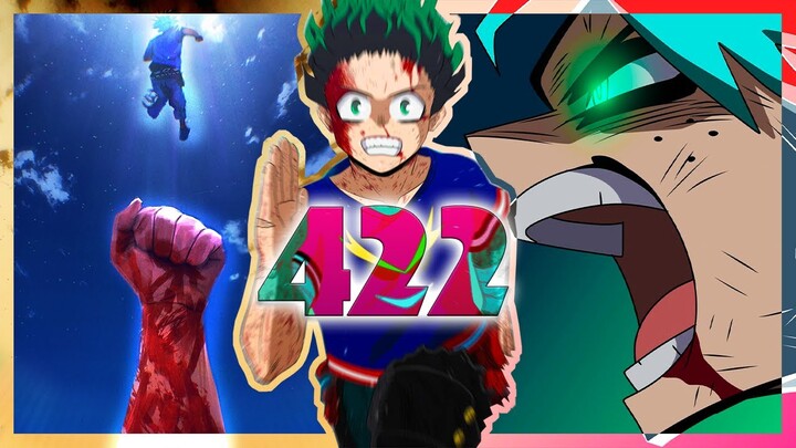 FAIT DE TON MIEUX, IZUKU MIDORIYA ! - Review Chapitre 422 My Hero Academia