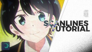 S_Scanlines on Alight Motion 💜 ! - Alight Motion Tutorial