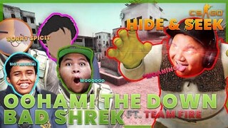 OOHAMI DIRASUK OLEH SHREK JAHAT!!!! - CSGO_ HIDE&SEEK (MALAYSIA)W_OOHAMI, UKILLE