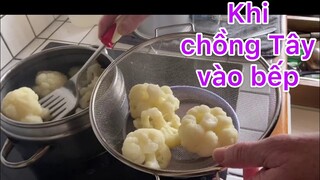 LẤY CHỒNG TÂY/ CHỒNG TÂY VÀO BẾP NẤU MÓN NGON Ở PHÁP /CUỘC SỐNG PHÁP/Cathy Gerardo/#Shorts