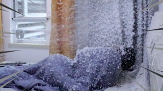 What would be your cousin’s reaction when he woke up and found snow falling all over the room?