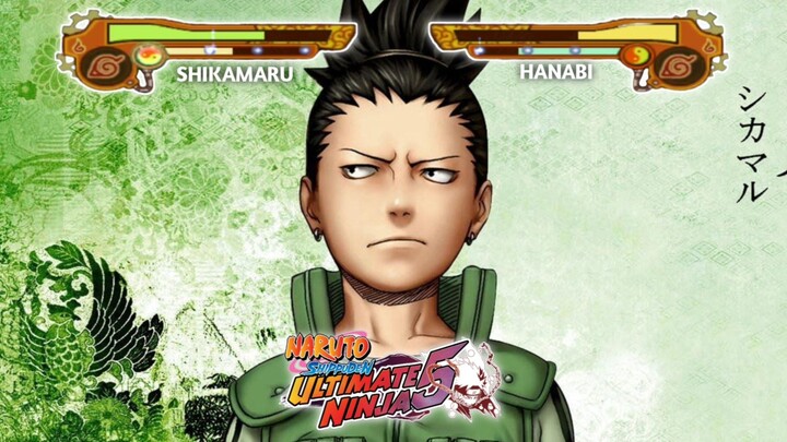 Gameplay Shikamaru Random Karakter - Naruto Ultimate Ninja 5