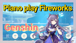 [Genshin Impact Piano play] [Fireworks]
