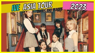 IVE Announces Date and Places For Their Fan Concert Asia Tour THE PROM QUEENS