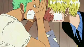 Penangkapan pedang oleh Hachi dengan tangan kosong vs. pemahaman Zoro tentang penangkapan pedang den