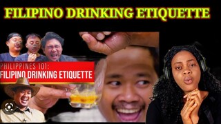 SHOCKED AT PHILIPPINES 101. FILIPINO DRINKING ETIQUETTE (Reaction)