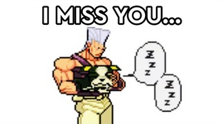 Polnareff meets Iggy in Heaven | Sprite Animation