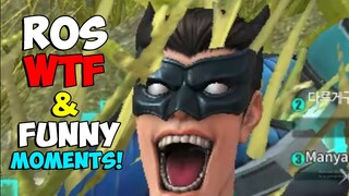 ROS WTF FUNNY MOMENTS 2022! (Rules of Survival)