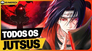 CONHEÇA TODOS OS JUTSUS DO ITACHI EM NARUTO