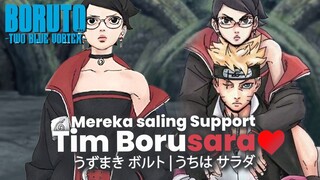 ANALISA HUBUNGAN SPESIAL BORUSARA DIMASA DEPAN! TIM BORUTO SARADA JADIAN GABUNG SINI