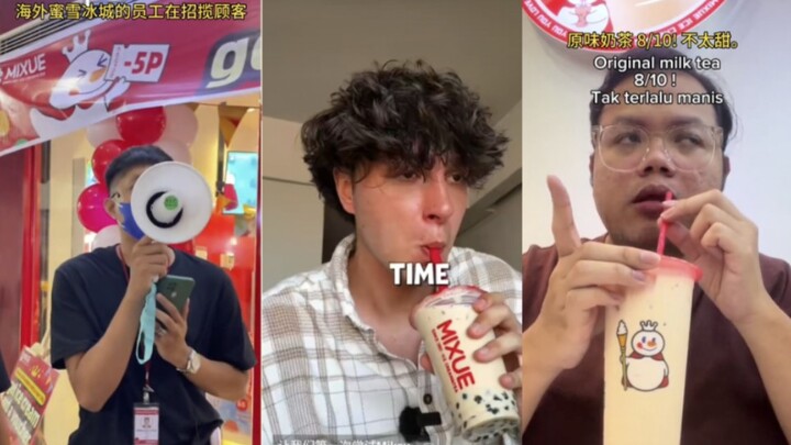 [TikTok] The current situation of Mixue Ice Cream overseas: thanks to its great value, it’s still ve
