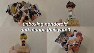 unboxing nendoroid and manga // haikyuu stans wya? [Bootleg im sorry]