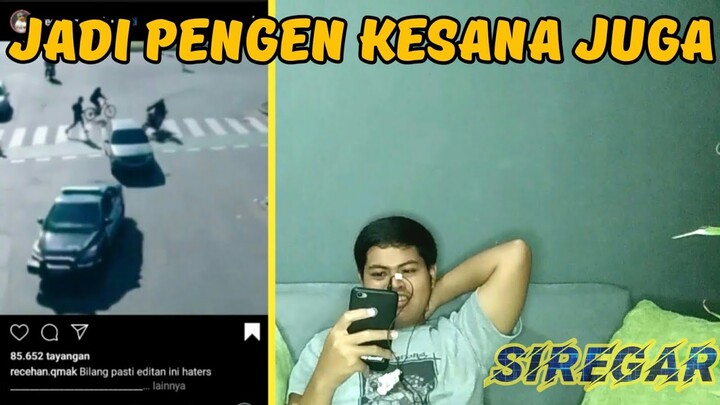 LALU LINTAS KEMATIAN!!! 😱😱😱 EKSTRIM BANGET 😱😱😱