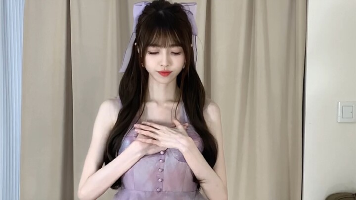 Pretending to be a sweet girl for a day
