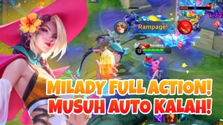 MILADY FULL ACTION! MUSUH AUTO MENINGGOY! - Honor Of Kings