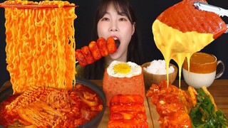 Mukbang | Homemade Chinese Spicy Hot Pot, I like Sheet Jelly the Most