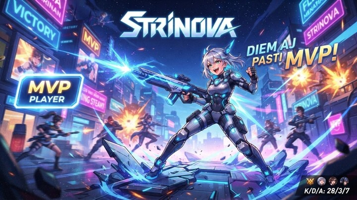 Main Strinova Tanpa Pindah Tempat Tapi tetep MVP! 😝😝😝