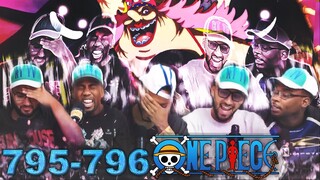 BIG MOM'S POWERS! One Piece Eps 795/796 Reaction