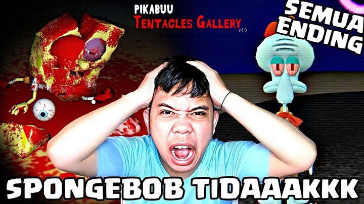 Sesuatu yang Mengerikan Terjadi Kepada Spongebob !! Tentacles Gallery All Ending