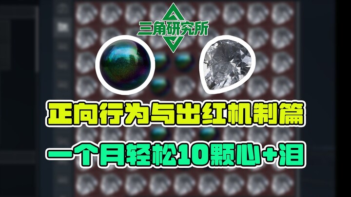 [Sanjiao Research Institute] Positive Behavior Mechanism: Boost your drop rate over the long term an