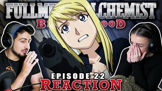 DONT DO IT WINRY! Fullmetal Alchemist: Brotherhood Episode 22 REACTION! | "Backs in the Distance"