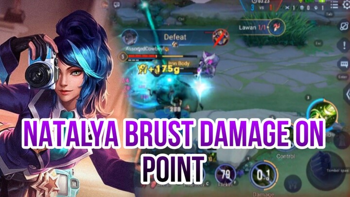 NATALYA BRUST DAMAGE ON POIN