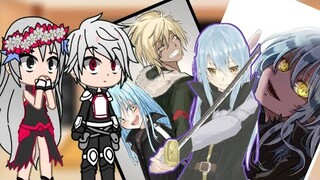 Danmachi React To Rimuru || That Time I Got Reincarnated As A Slime || Gacha Club