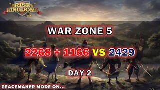 WAR Z5 2268+1166 VS 2429! PEACEMAKER MODEON! KONEKSI BERSAHABATLAH! ROK INDO