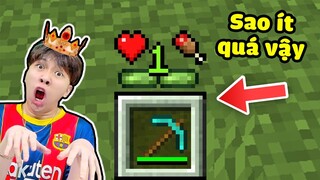 VinhMC "TỨC GIẬN" Kho Đồ Có 1 Ô Thì Chơi Kiểu Quần Què Gì Vậy Trời ?? 😡 Minecraft THỬ THÁCH