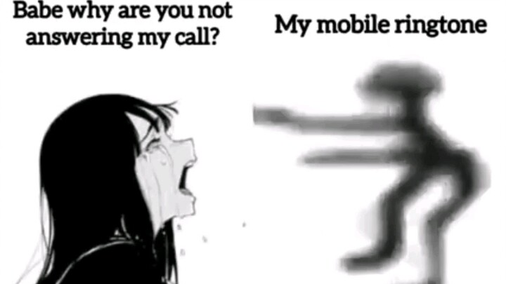 Babe why are you not answering my call?(Racing into the night x ringtone)