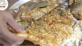 Cá Chép nướng giấy bạc thơm ngon không thể bỏ qua  5 #food