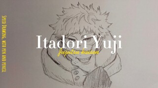 Gambar ITADORI YUJI dari anime JUJUTSU KAISEN yuk!