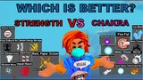 Which is Better: STRENGTH or CHAKRA in Anime Fighting Simulator ROBLOX