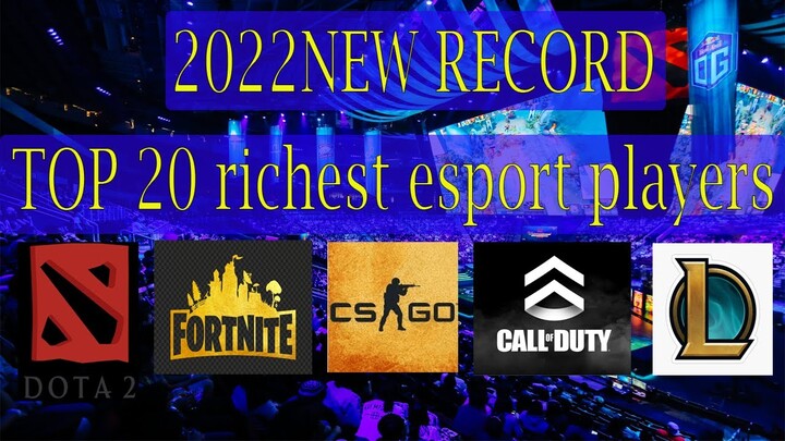 Top 20 RICHEST ESPORT PLAYERS AFTER THE INTERNATIONALS 2021 DOTA 2 CHAMPIONSHIPS