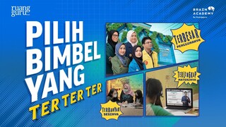 Bimbel TERBESAR, TERLENGKAP, TERBANYAK! Mau heran, tapi Ruangguru~